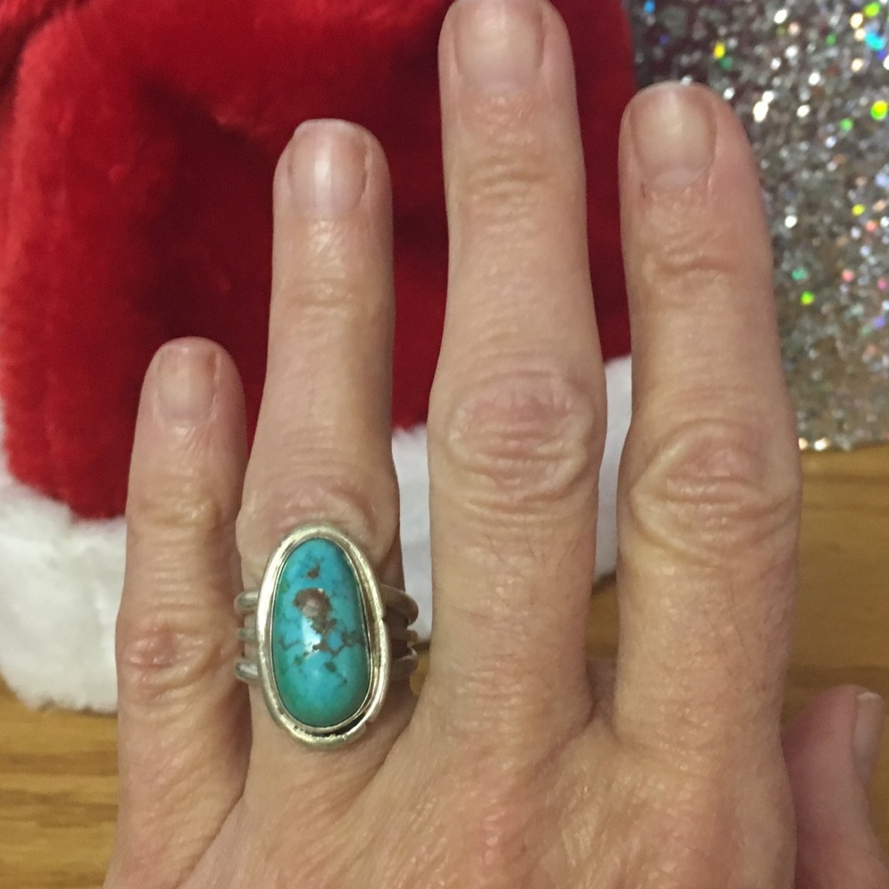 Vintage turquoise ring